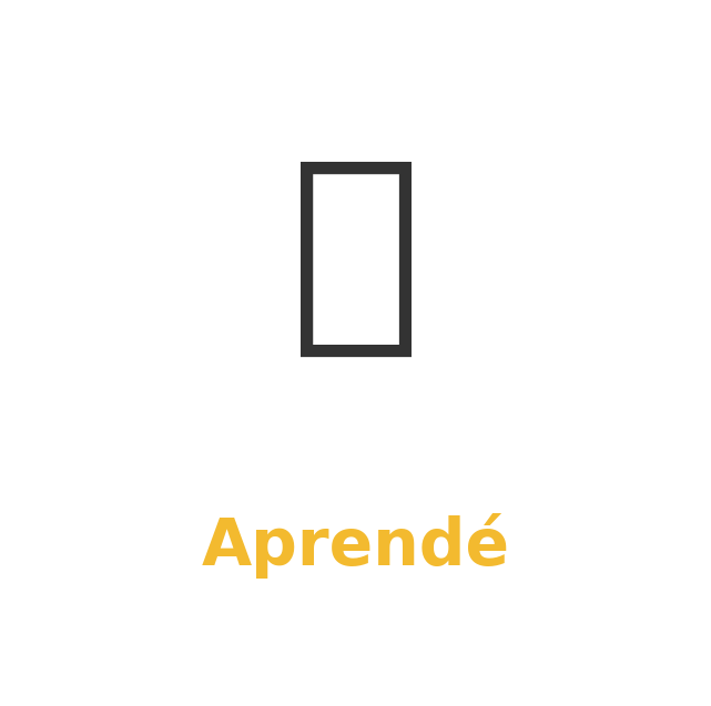 Ícono de aprendizaje